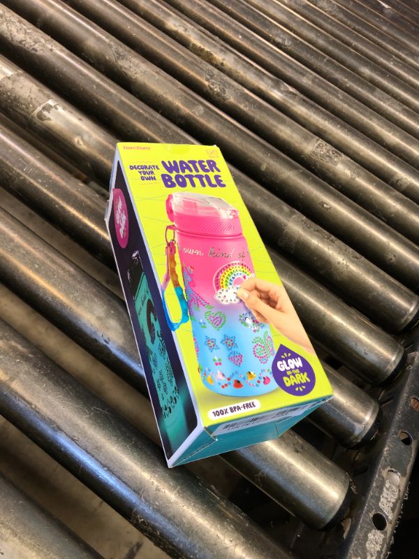 Photo 1 of Decorate Your Own Glow-in-the-dark Water Bottle Kit for Girls - Gifts for Girl Ages 4-6 5-7 6-8 - 4 5 6 7 8 Year Old Birthday Gift Ideas - Arts and Crafts for Kids Age 6-8 - Unicorn Easter Toys