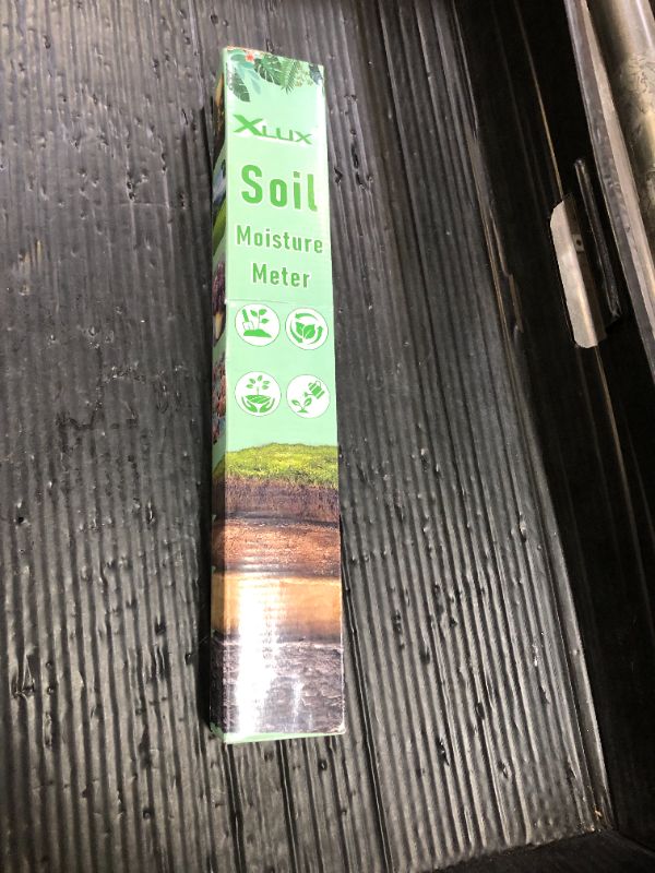 Photo 1 of XLUX Long Probe Deep Use Soil Moisture Meter, Water Monitor Indicator Sensor, Hygrometer for Outdoor Indoor Large Pot Plants, Flower, Gardening, Farming