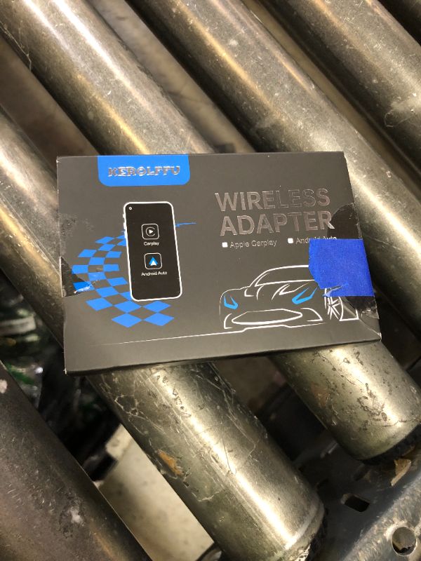 Photo 1 of 2in1 Wireless Carplay Adapter & Andriod Auto Adapter 2025,Plug/Play Easy Setup Automatic Reconnect Convert Wired to Wireless Car Play Dongle for Car 2016+ iPhone iOS 10+ Smartphone Android 11+