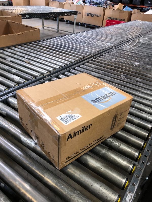 Photo 1 of AIMILER Level 2 Electric Vehicle (EV) Charger(WIFI APP/Plug-play), 32A, 25ft Cable ETL Certified, 220V-240V NEMA 14-50P Plug EVSE w/ J1772 Connector, Portable EV Car Charging Stations for Home Level 2