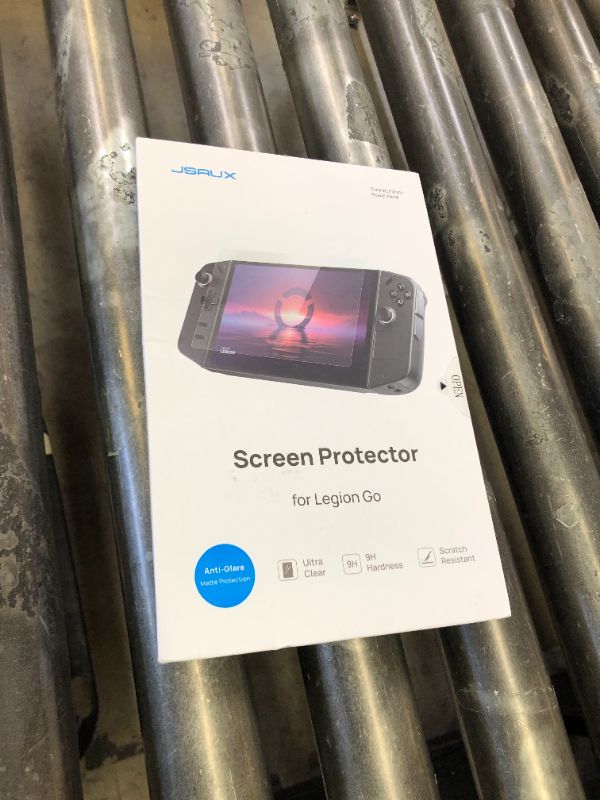 Photo 1 of JSAUX 2-Pack Screen Protector for Legion Go, Anti Glare Screen Protector 9H Hardness Edge-to-Edge Scratch Resistant Matte Tempered Glass Compatible with Lenovo Legion Go