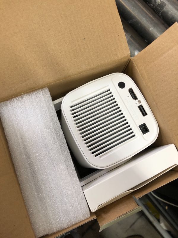 Photo 1 of ?Auto Focus&1080P?Magcubic Mini Smart Projector with 4K Support, Portable Projector with Wifi and Bluetooth, 5W Speaker, Built in Apps, Voice Control, Outdoor Movie Projector