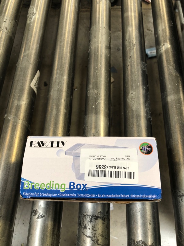 Photo 1 of Pawfly Aquarium Fish Breeding Box Acrylic Hatchery Incubator Tank with Suction Cups Small Isolation Box for Baby Small Fish Shrimp and Betta