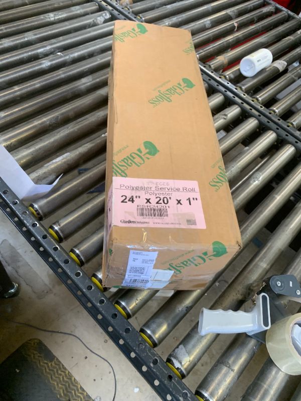 Photo 1 of Glasfloss - PSR24201 - 24" x 20' x 1" Glasfloss Polyester Service Roll
