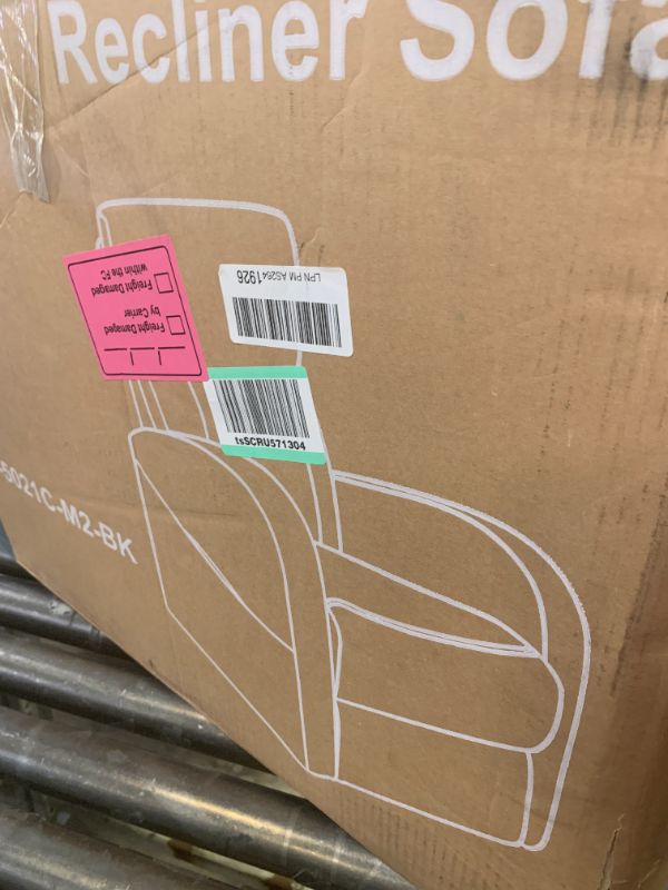 Photo 1 of black recliner chair 