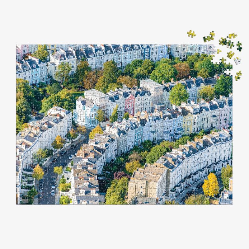 Photo 1 of Galison Gray Malin Notting Hill – 1000 Piece Puzzle with Dreamy Springtime Photography of Iconic English Neighborhood from Au PARC Artwork
