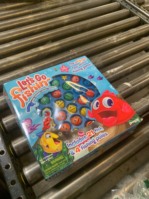 Photo 1 of Let's Go Fishin' Game by Pressman - The Original Fast-Action Fishing Game!, 1-4 players