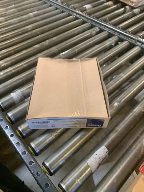 Photo 1 of Oxford Clear Front Report Covers, Red, Letter Size, 25 per box (55811EE)