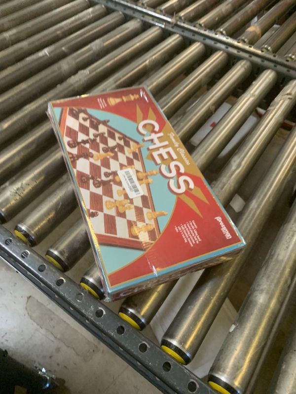 Photo 1 of Family Classics Chess by Pressman - with Folding Board and Full Size Chess Pieces