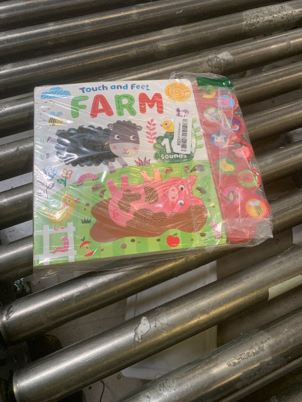 Photo 1 of Touch and Feel – Farm Sounds – 10 Button Board Book Perfect for Toddlers and Preschoolers, Ages 2 and Up