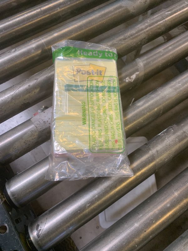 Photo 1 of Post-it Greener Notes, 4x6 in, 5 Pads, America's #1 Favorite Sticky Notes, Sweet Sprinkles Collection, Pastel Colors, Clean Removal, 100% Recycled Material (660-RP-A)