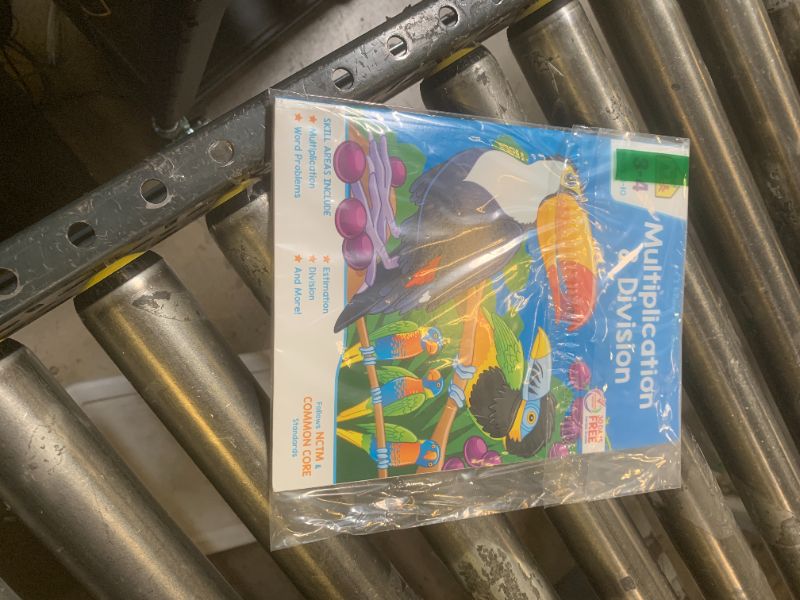 Photo 1 of School Zone Workbooks-Multiply and Divide Grades 3-4
