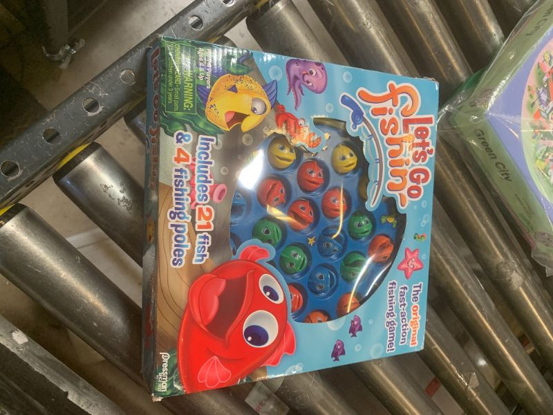 Photo 1 of Let's Go Fishin' Game by Pressman - The Original Fast-Action Fishing Game!, 1-4 players