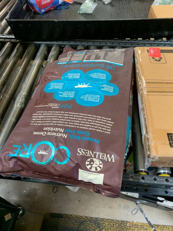 Photo 1 of Wellness CORE Grain-Free High-Protein Dry Dog Food, Natural Ingredients, Made in USA with Real Meat, All Breeds, For Adult Dogs (Ocean Whitefish, Herring & Salmon, 26-Pound Bag)