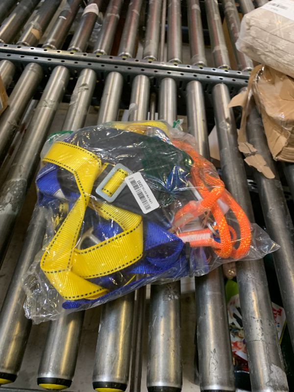 Photo 1 of Universal Full Body Fall Protection Safety Harness with Dorsal D-Ring and Mating Buckle Legs?roofing harness construction harness ANSI/ASSP Compliant,internal Shock Absorbing landyard&Hook