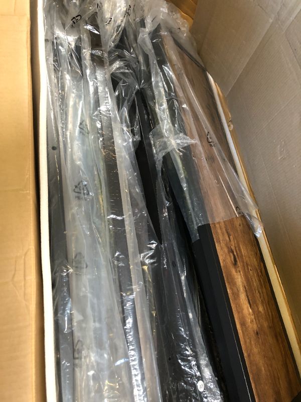 Photo 1 of metal bedframe (king)