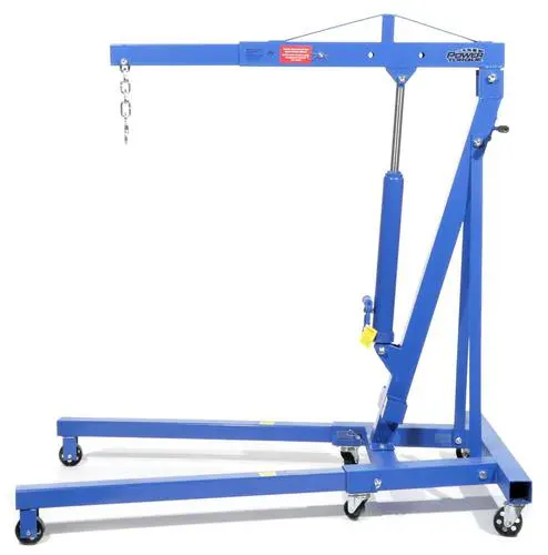 Photo 1 of  Blue Foldable Engine Crane 
