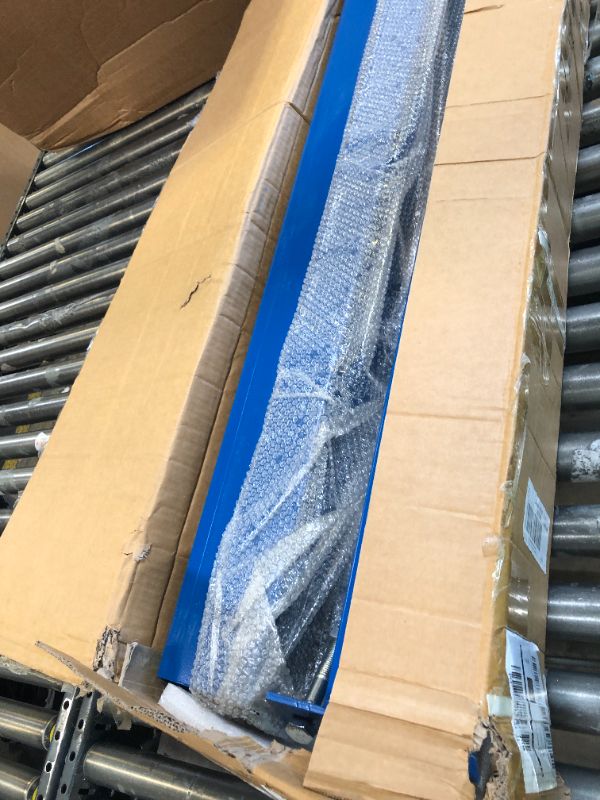 Photo 1 of 2T Hydraulic Mobile Engine Crane Hoist 4400lb Pickup Easy Movement Pro Blue
