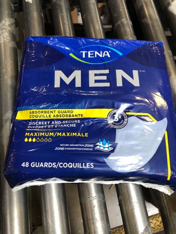 Photo 1 of Tena Incontinence Guards for Men, Moderate Absorbency, 48 Count