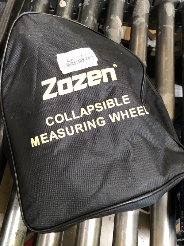 Photo 1 of Zozen Distance Measuring Wheel in Feet and Inches, Collapsible Measure Wheel - Imperial Industrial with Big Kickstand to Keep Stand, Include Backpack and Tape Ruler, Adapt to Various Roads.