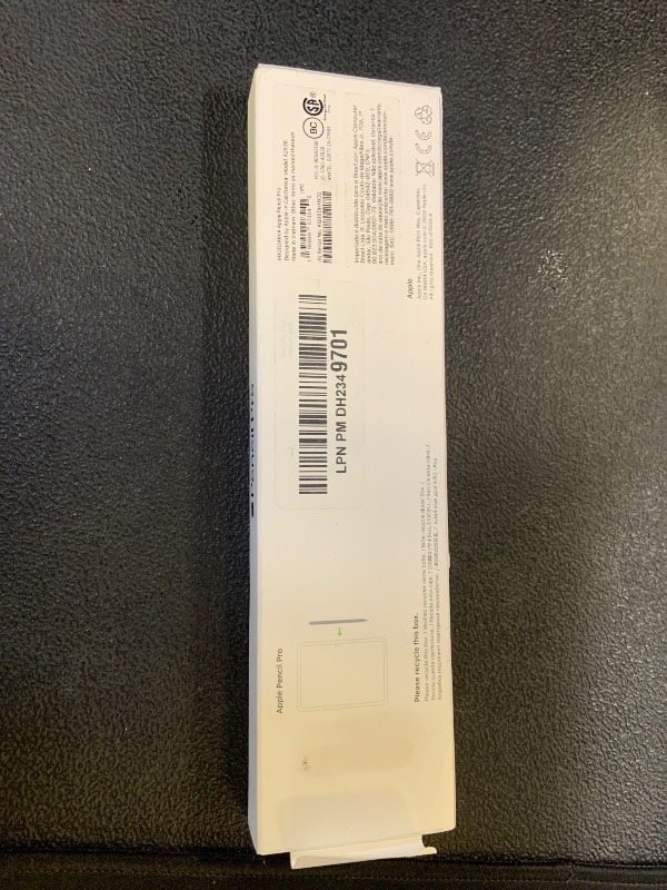 Photo 1 of Apple Pencil Pro: Latest Model - Device Compatibility Check Required - Pixel-Perfect Precision, Tilt and Pressure Sensitivity, Perfect for Note-Taking, Drawing, and Art. Charges and Pairs Magnetically