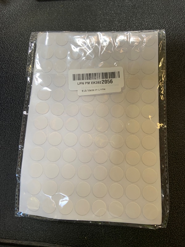 Photo 1 of Self-Adhesive Screw Hole Stickers, 960pcs-0.59inch/15mm Self-Adhesive Screw Covers Caps Dust Proof Sticker for Wood Screw-White
