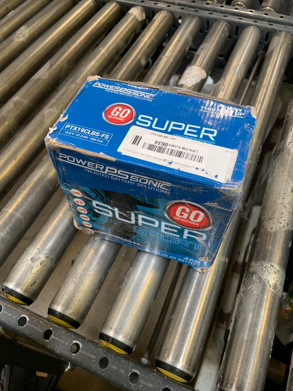 Photo 1 of Power Sonic PTX19CLBS-FS Factory Activated Battery