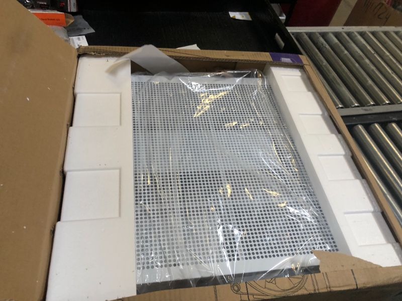 Photo 1 of NZXT H9 Flow Dual-Chamber ATX Mid-Tower PC Gaming Case CM-H91FW-01 - High-Airflow Perforated Top Panel Tempered Glass Front & Side Panels 360mm Radiator Support Cable Management White
