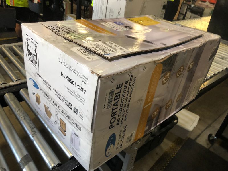 Photo 1 of Whynter Air Conditioner 13,500 Portable Heater with Dehumidifier, Cooling Fan & Smart Wi-Fi for 500 Sq Ft Rooms, Includes AC Unit Window Kit, ARC-1050XPH (10,000 BTU SACC), White
