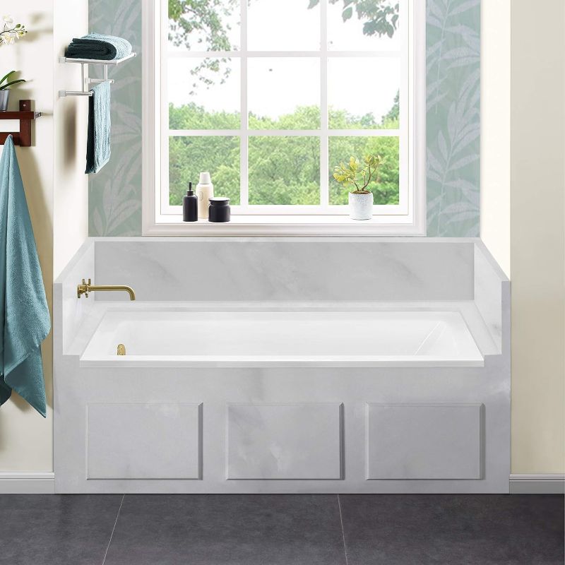 Photo 1 of Swiss Madison Voltaire 60" x 32" Left-Hand Drain Alcove Bathtub