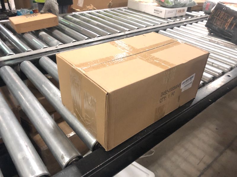 Photo 1 of DECOR4SEASON Rattan and Cane Stacking Boxes with Glass Top Lid - Set of 2 11.8" and 14.1", for Boho and Rustic Farmhouse Decor, Brown