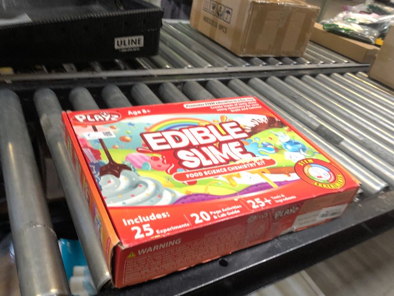 Photo 1 of Playz Edible Slime Candy Making Science Kit for Kids Ages 8-12 Years Old - Food Science Chemistry Kid Science Kit with 25 Experiments to Make Slime Chocolates, Educational Science Kits for Boy & Girls