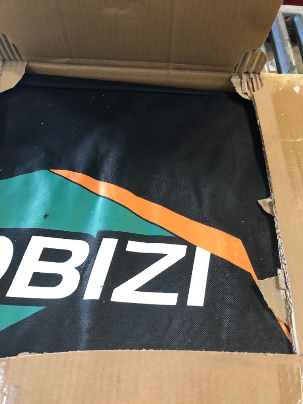 Photo 1 of COBIZI 10x30 Pop Up Canopy Tent, 10x30 Outdoor Party Tent with 8 Removable Sidewalls, UPF 50+ Waterproof Portable Canopy for Parties, Commercial, Event with Carry Bag and 4 Sandbags (Black, 10'x30')