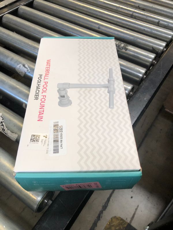 Photo 1 of [Patent Pending] POOLHACKER 2025 Upgrade Pool Fountain - Dual Spray Water Fountains for Above Ground/Inground Pools, 2-in-1 Adjustable Waterfall Pool Sprinkler Fountain (for in-tex & for Best-Way)