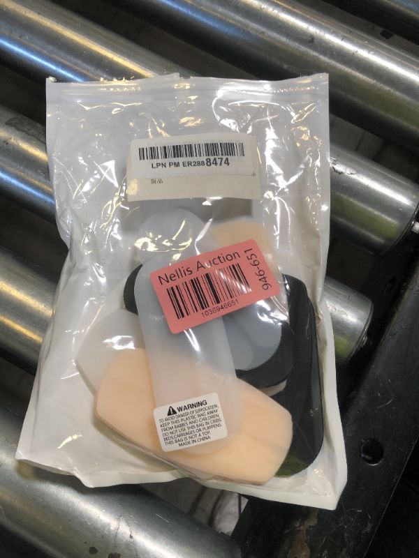 Photo 1 of 12 Pieces Bra Strap Gel Pads Non Slip Shoulder Pads Bra Strap Cushion Pads Fabric Relieve Pain Shoulder Pads