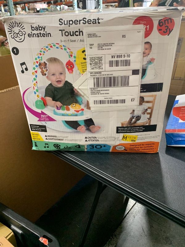 Photo 1 of Baby Einstein SuperSeat Touch of Tunes 3-in-1 Activity Seat, with Music & Lights, Ages 6 Months and Up