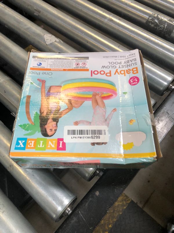 Photo 1 of Intex Sunset Glow Baby Pool (34 in x 10 in)