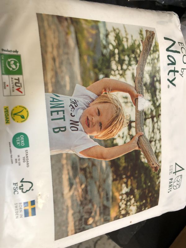 Photo 1 of Eco by Naty Pull Ups - Hypoallergenic and Chemical-Free Training Pants, Highly Absorbent and Eco Friendly Pull Ups for Boys and Girls - Size (4) 2T-3T (18-33 lbs) - 22 Count