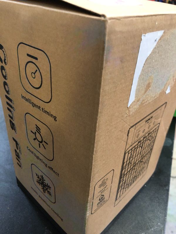 Photo 1 of Portable Air Conditioners, 4-IN-1 Portable AC Unit with 3 Wind Speeds, 3 Spray Mode, 7 Night Light & 2-8H Timer Air Conditioner Portable,Personal Small Mini Air Conditioner Air Cooler for Room Camping