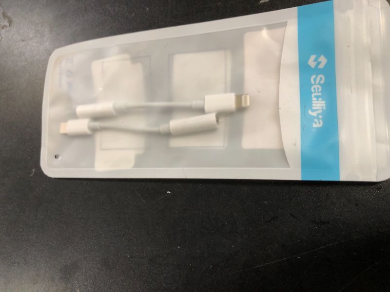 Photo 1 of Apple MFi Certified 2 Pack Lightning to 3.5 mm Headphone Jack Adapter for iPhone, iPhone Aux Adapter Converter Dongle Audio Cable Compatible with iPhone 14 13 12 11 X XS 8 7