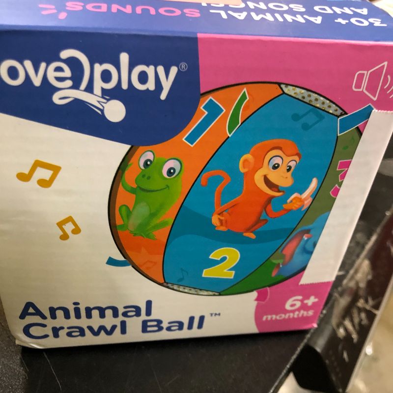 Photo 1 of Move2Play, Hilariously Interactive Baby Ball with Music & Sound Effects | 1st Birthday Gift | Toddler Toy for Boys & Girls | Indoor/Outdoor | Age 6, 9, 12+ month | 1, 2, Year's Old