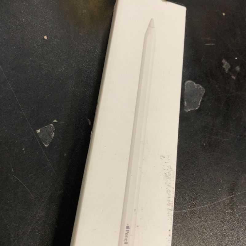 Photo 1 of Apple Pencil (2nd Generation): Device Compatibility Check Required - Pixel-Perfect Precision, Perfect for Note-Taking, Drawing, and Signing documents. Attaches, Charges, and Pairs magnetically.