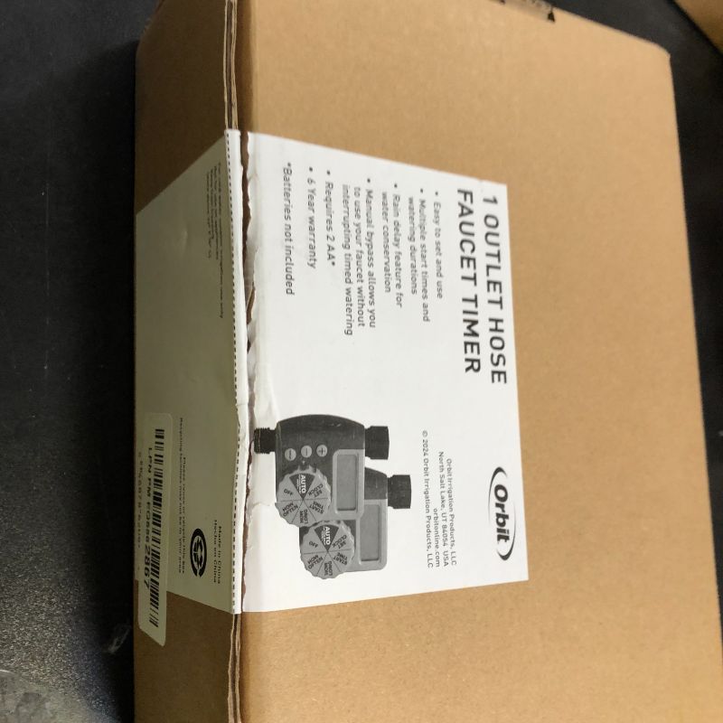 Photo 1 of 2-Pack 1-Outlet Programmable Digital Hose Watering Timer