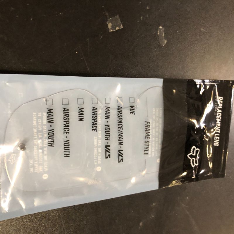 Photo 1 of Fox Racing Men's AIRSPACE/Main MX20 LEXAN Lens-NM (Clear, One Size)