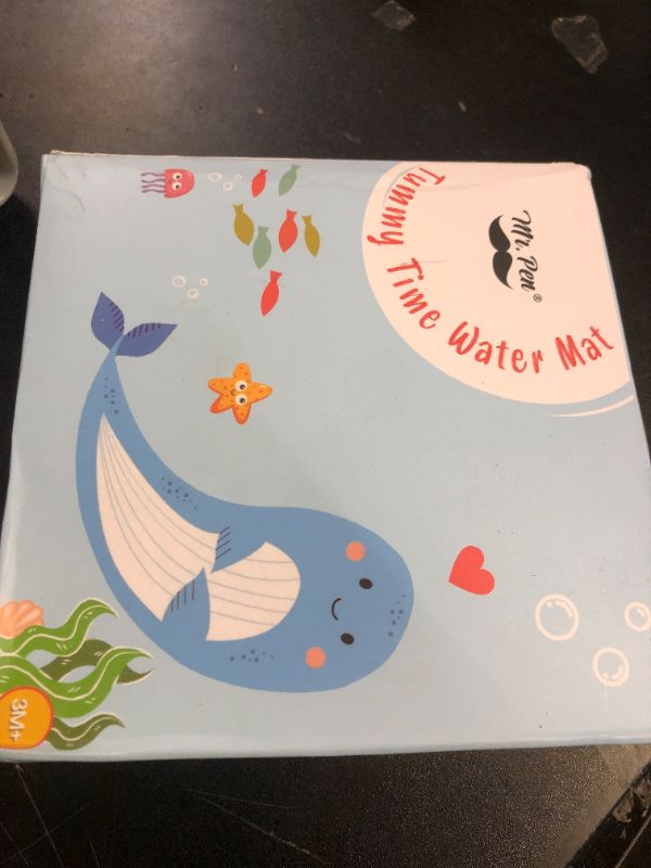 Photo 1 of Mr. Pen Inflatable Tummy Time Mat for Babies, Infant Water Pad, Baby Mat for Floor Play