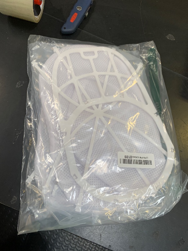 Photo 1 of Hat Washer Cage Hats Cleaner, Hat Washer for baseball caps for Washing Machine or Dishwasher, Ball Cap Washer Frame for Flat & Curved Hats.2-Pack White