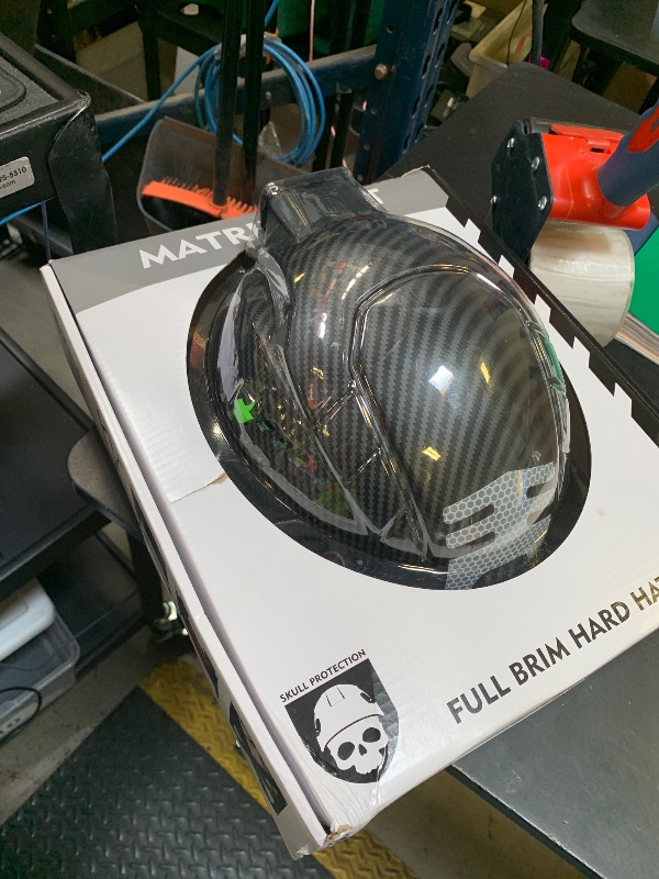 Photo 1 of GREEN DEVIL Matrix Full Brim Hard Hat with Headlight Vented Construction Safety Helmet OSHA Approved Cascos De Construccion Work Hardhat for Men&Women