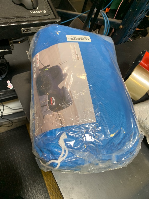 Photo 1 of Rosefray Trike Cover,Motorcycle Cover Heavy Duty 600D Waterproof for Trike Models, Tri Glide, and CVO Version, Trike Goldwing, Chidftain, Challenger, Elite Storage, Blue