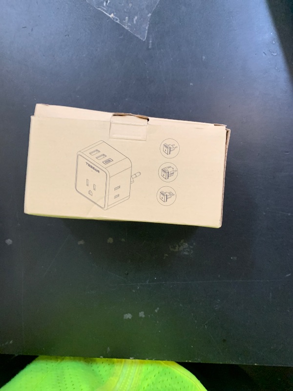 Photo 1 of TESSAN All European Italy Travel Plug Adapter Kit, International Detachable with 3 Outlet 3 USB Charger (1 USB C), Type C/E/F/L EU Power Adaptor, US to France Germany Spain Greece Iceland