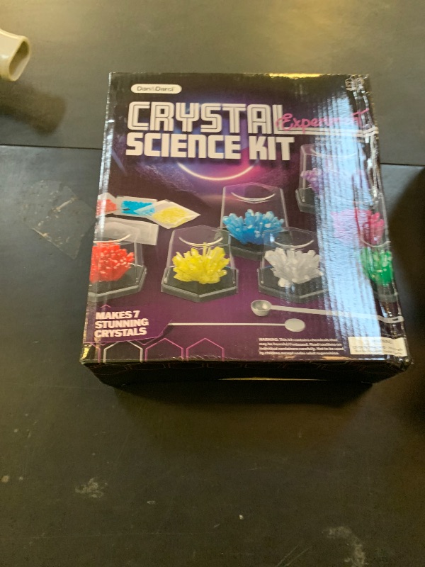 Photo 1 of Dan&Darci Crystal Growing Kit for Kids - Science Experiments Gifts for Boys & Girls Ages 8-14 Year Old - Toys Teen Age Boy/Girl Arts & Crafts Kits - Cool Projects Ideas 8 9 10 11 12 Yr Olds